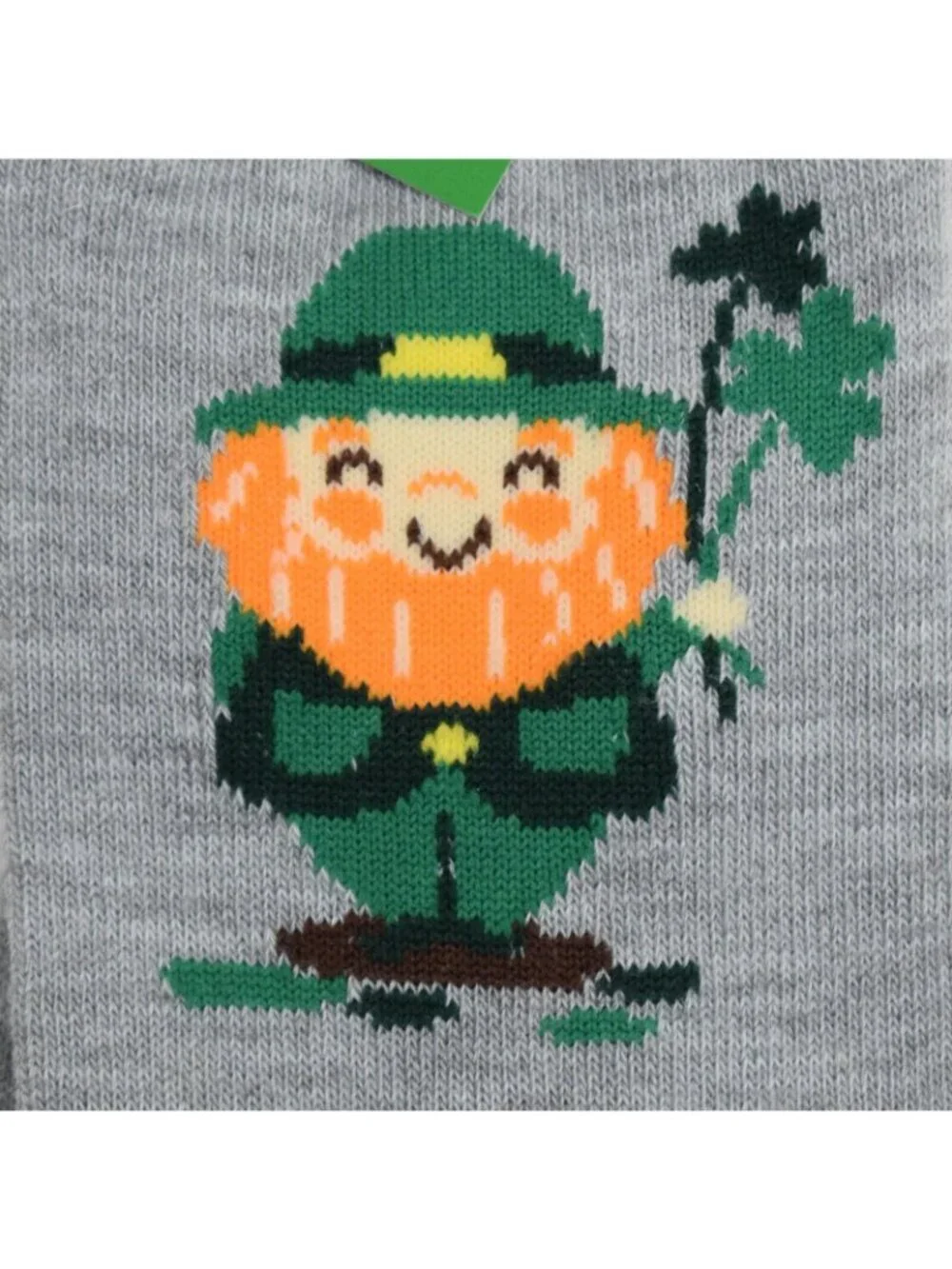 St Patricks Day Knee High Socks Womens One Size Leprechaun Happy St Paddys Day